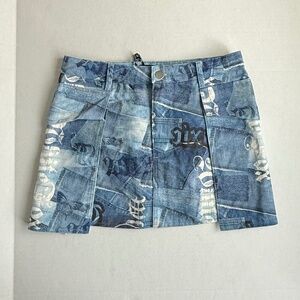 White Fox You Lost Me Mini Skirt